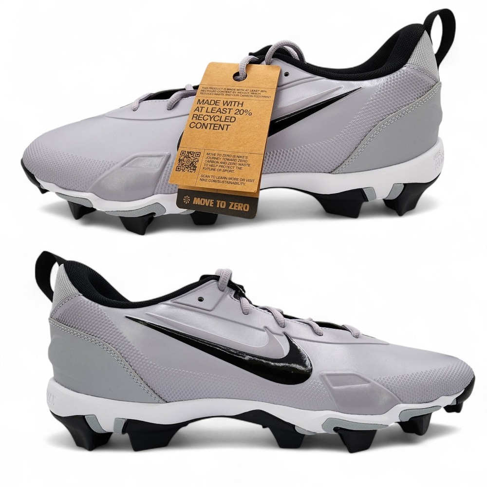 Nike Force Trout 9 Baseball Cleats Mens 13 Keystone Grey FB9728-002‎ Shoes NEW